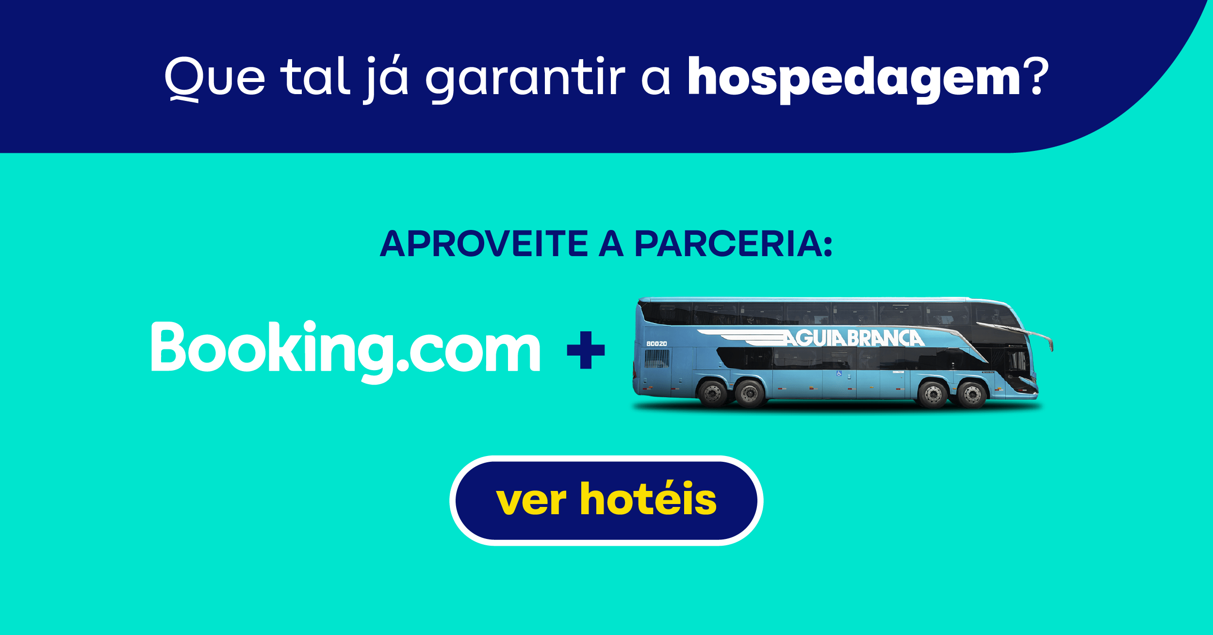 Que tal já garantir a hospedagem?