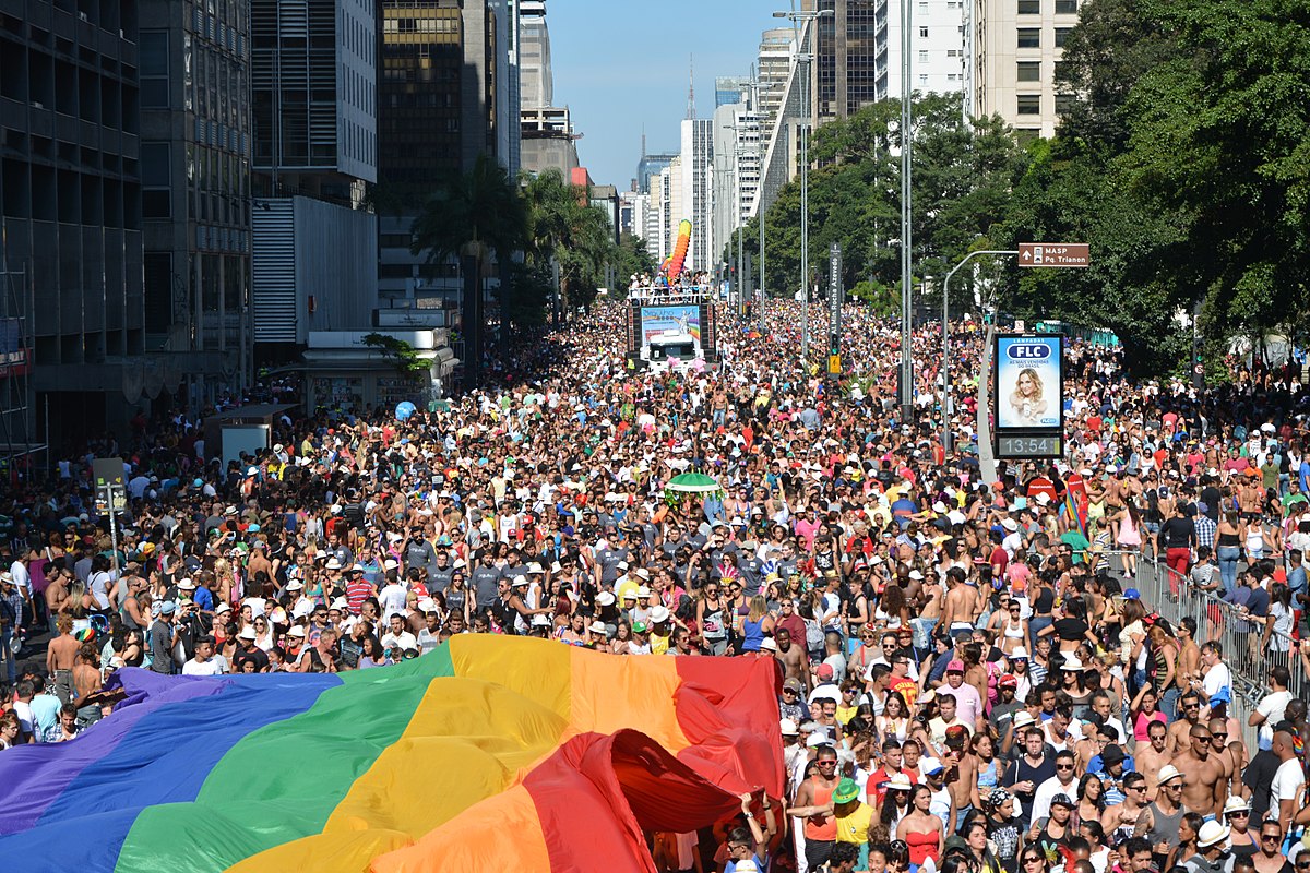 Parada Do Orgulho Lgbt Em S O Paulo Blog Guia Branca