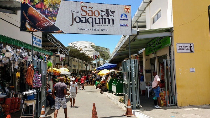 Feira de Sao Joaquim Salvador entrada