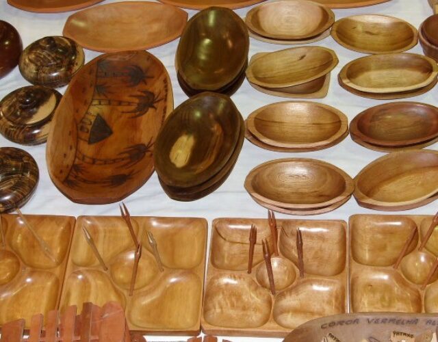 Artesanato da Reserva Pataxó da Jaqueira